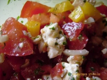 Rezept: Fetasalat Fetasalat - Rezept