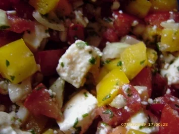 Rezept: Fetasalat Bild Nr. 9 Fetasalat - Rezept - Bild Nr. 9