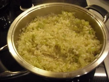 Rezept: Risotto di finocchio Bild Nr. 2 Risotto di finocchio - Rezept - Bild Nr. 2
