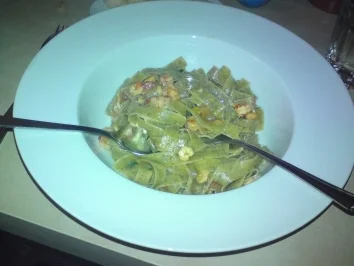 Rezept: Pasta mit Flusskrebsen Pasta mit Flusskrebsen - Rezept