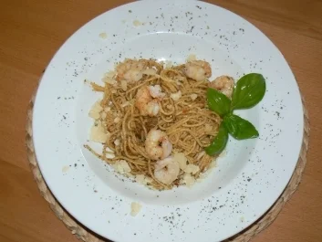 Rezept: Spaghetti mit Pesto und... mal ganz anders Bild Nr. 5 Spaghetti mit Pesto und... mal ganz anders - Rezept - Bild Nr. 5