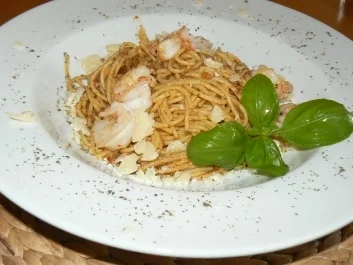 Rezept: Spaghetti mit Pesto und... mal ganz anders Bild Nr. 6 Spaghetti mit Pesto und... mal ganz anders - Rezept - Bild Nr. 6