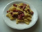 Wurstnudeln wie mein Mann sie mag - Rezept