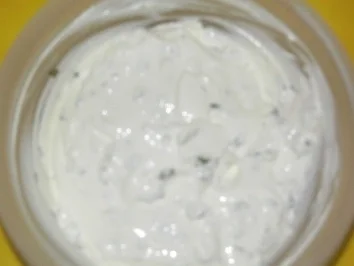 Brotaufstrich: Frischkäse mit Rucola - Rezept