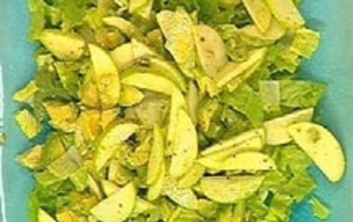 Bilder für Salat mit grünem Apfel Rezept