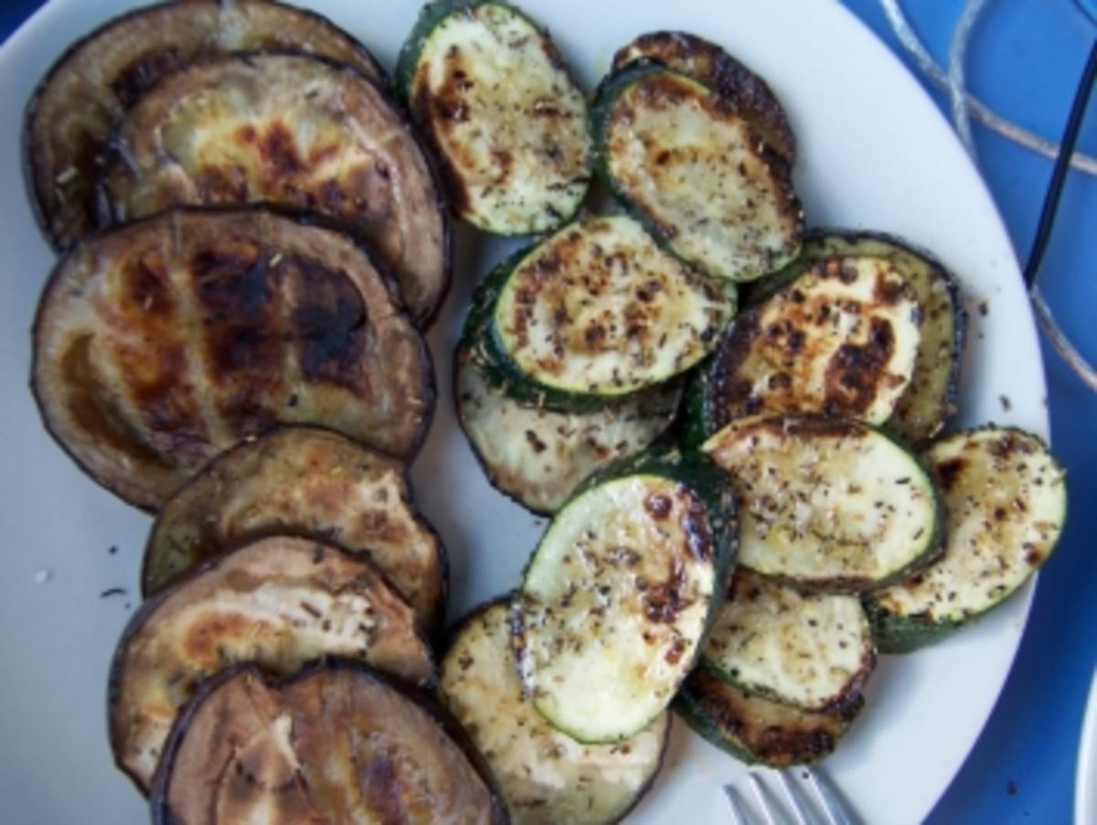 Gegrillte Zucchini - Rezept