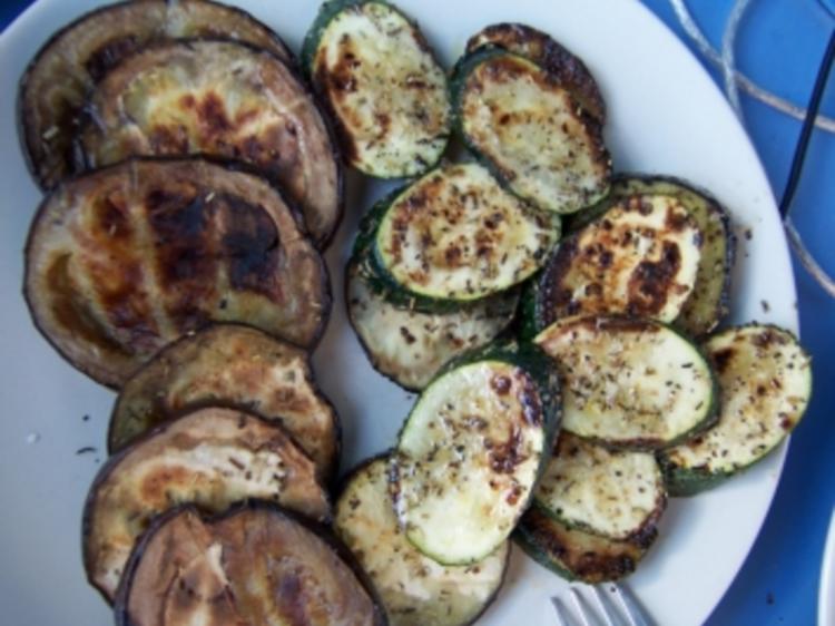 Gegrillte Zucchini - Rezept mit Bild