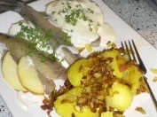 Matjes mit Speckkartoffeln - Rezept
