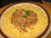 Fleisch: Pikante Leberpfanne - Rezept