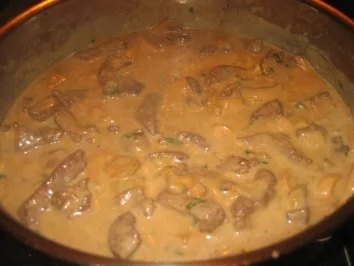 Fleisch: Pikante Leberpfanne - Rezept - Bild Nr. 2