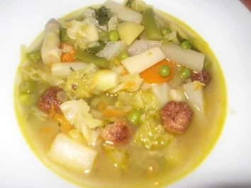 Pfannenbrot zur Gemüsesuppe - Rezept - Bild Nr. 5