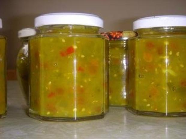 grüne tomaten chutney rezept