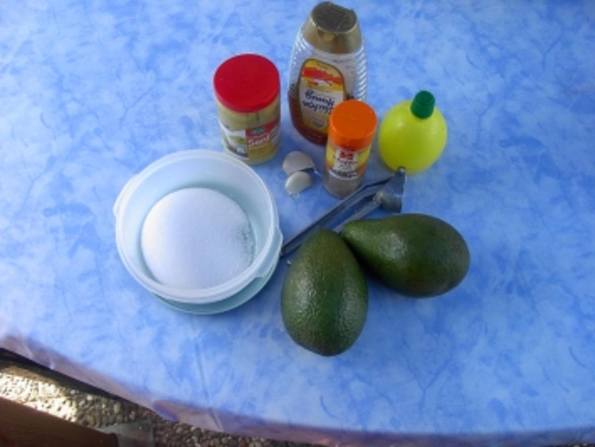 Avokado - Senf - Creme - Rezept - Bild Nr. 2