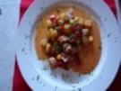 Gemüseauflauf mit Hähnchenbruststreifen - Rezept