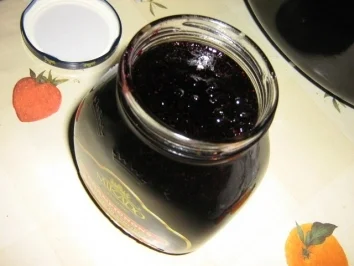 Slatko aus Blaubeeren - Rezept