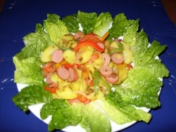 Rezept: Bunter-Bratkartoffel-Salat Bild Nr. 6 Bunter-Bratkartoffel-Salat - Rezept - Bild Nr. 6