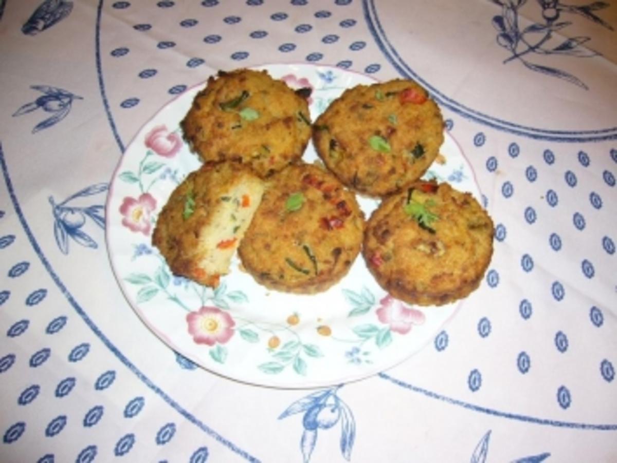 Bilder für Couscous-Gemüse-Muffins - Rezept