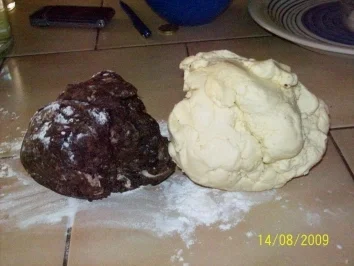 Rezept: Schwarzweiß gebäck Bild Nr. 2 Schwarzweiß gebäck - Rezept - Bild Nr. 2