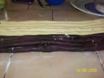 Rezept: Schwarzweiß gebäck Bild Nr. 3 Schwarzweiß gebäck - Rezept - Bild Nr. 3