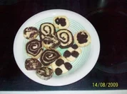 Schwarzweiß gebäck - Rezept