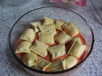 Gaby´s schwäbische Ravioli  Teil 3 - al forno - Rezept - Bild Nr. 5
