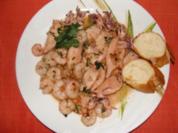 Meeresfrüchte : -Chipirones en Salsa- - Rezept