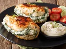 Gefüllte Hähnchen Filets mit Kräuter Frischkäse - Rezept - Bild Nr. 2