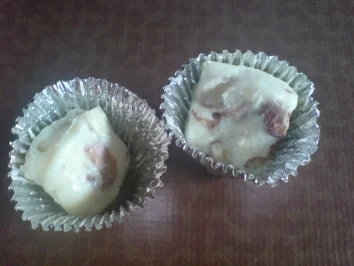 Rezept: Konfekt "Weiße Würfel" Konfekt "Weiße Würfel" - Rezept