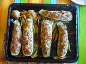 Ofen Zucchini - Rezept