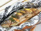 Rezept: Lachsforelle aus dem Backofen Bild Nr. 2 Lachsforelle aus dem Backofen - Rezept - Bild Nr. 2