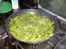 Bohnen mit Knoblauch aus der Pfanne - Rezept