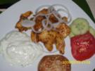 Fleisch:   Gyros von Hähnchenbrustfilet - Rezept
