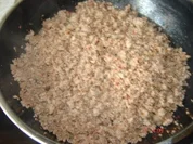 Hackfleisch Füllung für Teigtaschen - Rezept