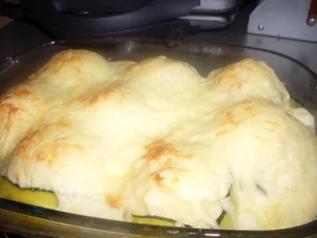 Rezept: Kartoffelknödel im Zucchinimantel Bild Nr. 3 Kartoffelknödel im Zucchinimantel - Rezept - Bild Nr. 3