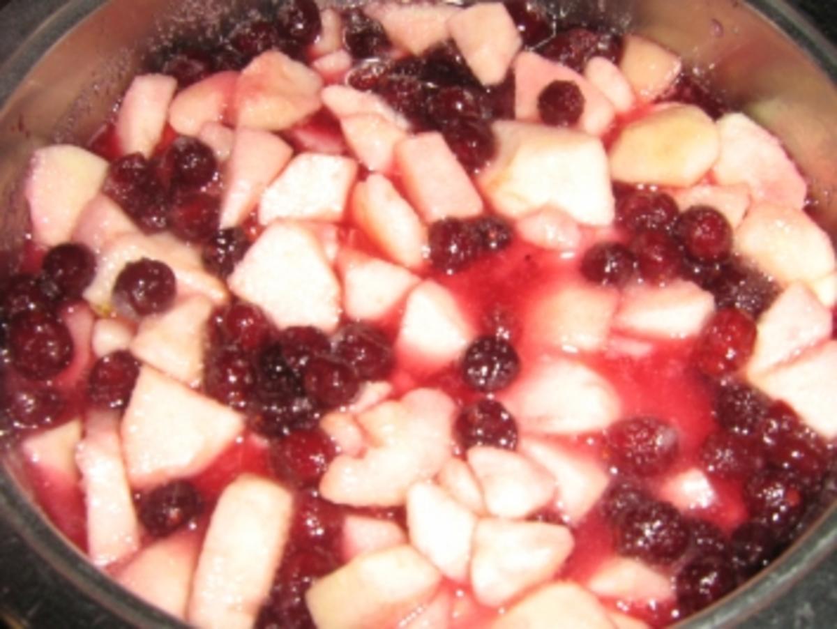 Birnenkonfitüre mit Cranberries - Rezept - Bild Nr. 4