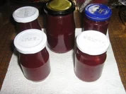 Birnenkonfitüre mit Cranberries - Rezept