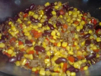 Rezept: Mexikanischer Auflauf Bild Nr. 5 Mexikanischer Auflauf - Rezept - Bild Nr. 5