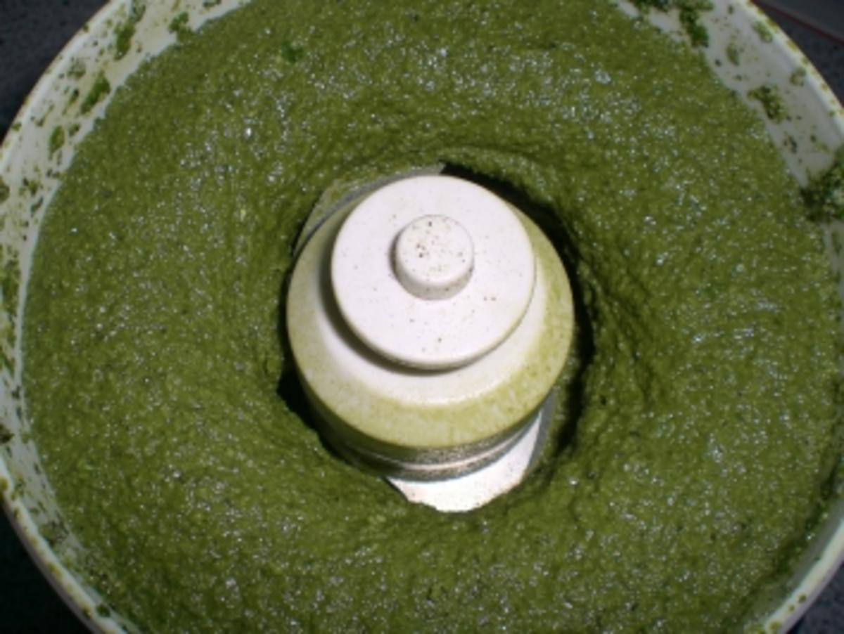Spinat-Kürbiskern-Pesto - Rezept - Bild Nr. 3