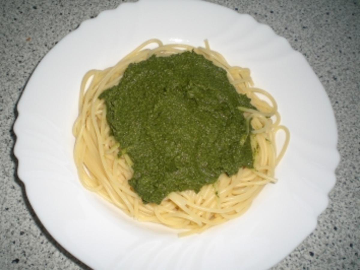 Spinat-Kürbiskern-Pesto - Rezept - Bild Nr. 4