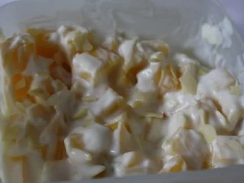 Mango-Mandel-Dessert - Rezept