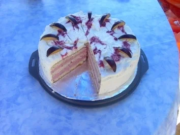 Rezept: Zwetschgen - Heidelbeer - Torte Zwetschgen - Heidelbeer - Torte - Rezept