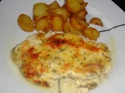 Käse Senf Schnitzel - Rezept