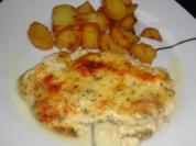Käse Senf Schnitzel - Rezept