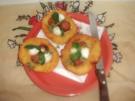 Mini-Pizzen aus Kartoffelteig - Rezept