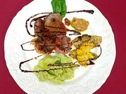 Rinderfilet mit Kruste an Blechkartoffeln mit Orange und Fenchel - Rezept