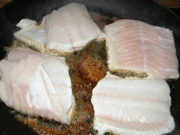 Steinbeißerfilet mit Ofenkartoffeln - Rezept - Bild Nr. 4