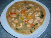 Geflügel : Sommergulasch - Rezept