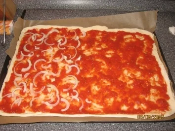 Rezept: Mega Pizza Bild Nr. 23 Mega Pizza - Rezept - Bild Nr. 23