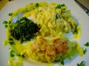 Fisch: Seeteufel in Prosecco Safransauce - Rezept