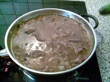 Sauerbratengulasch Rheinischer Art - Rezept - Bild Nr. 3